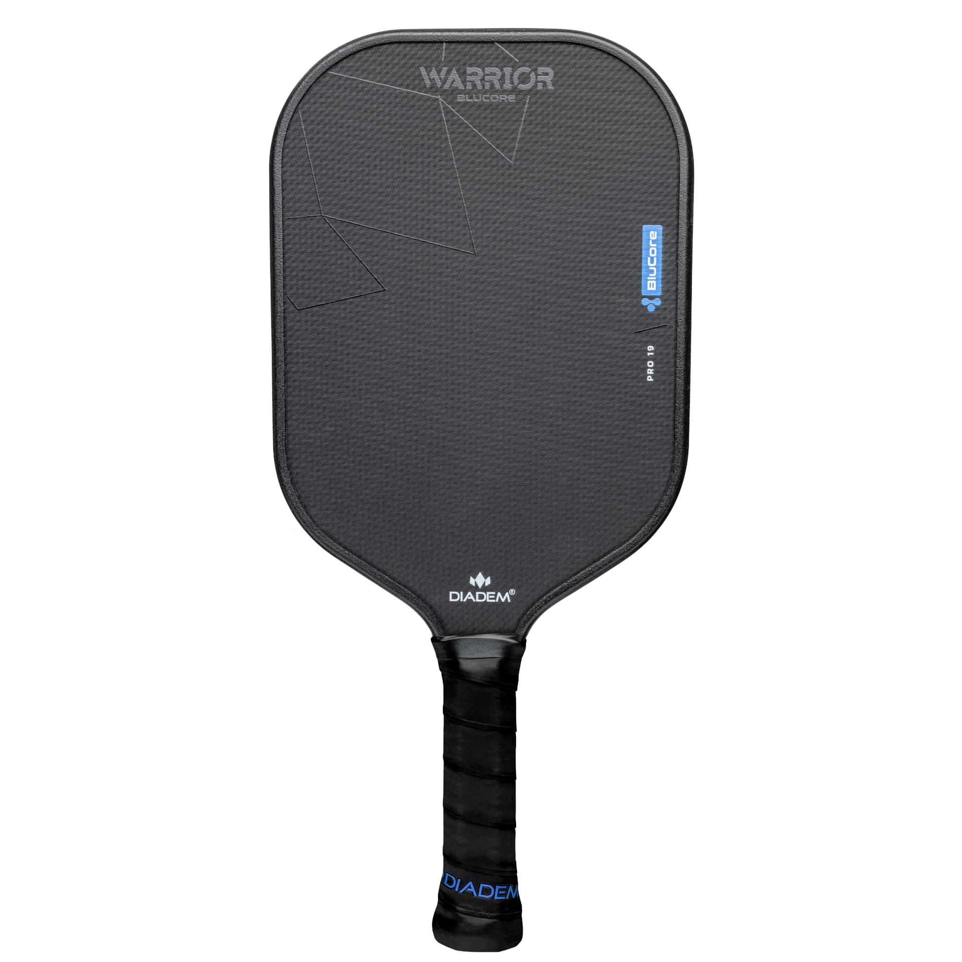 Diadem Warrior BluCore V3 19mm Pro pickleball paddle