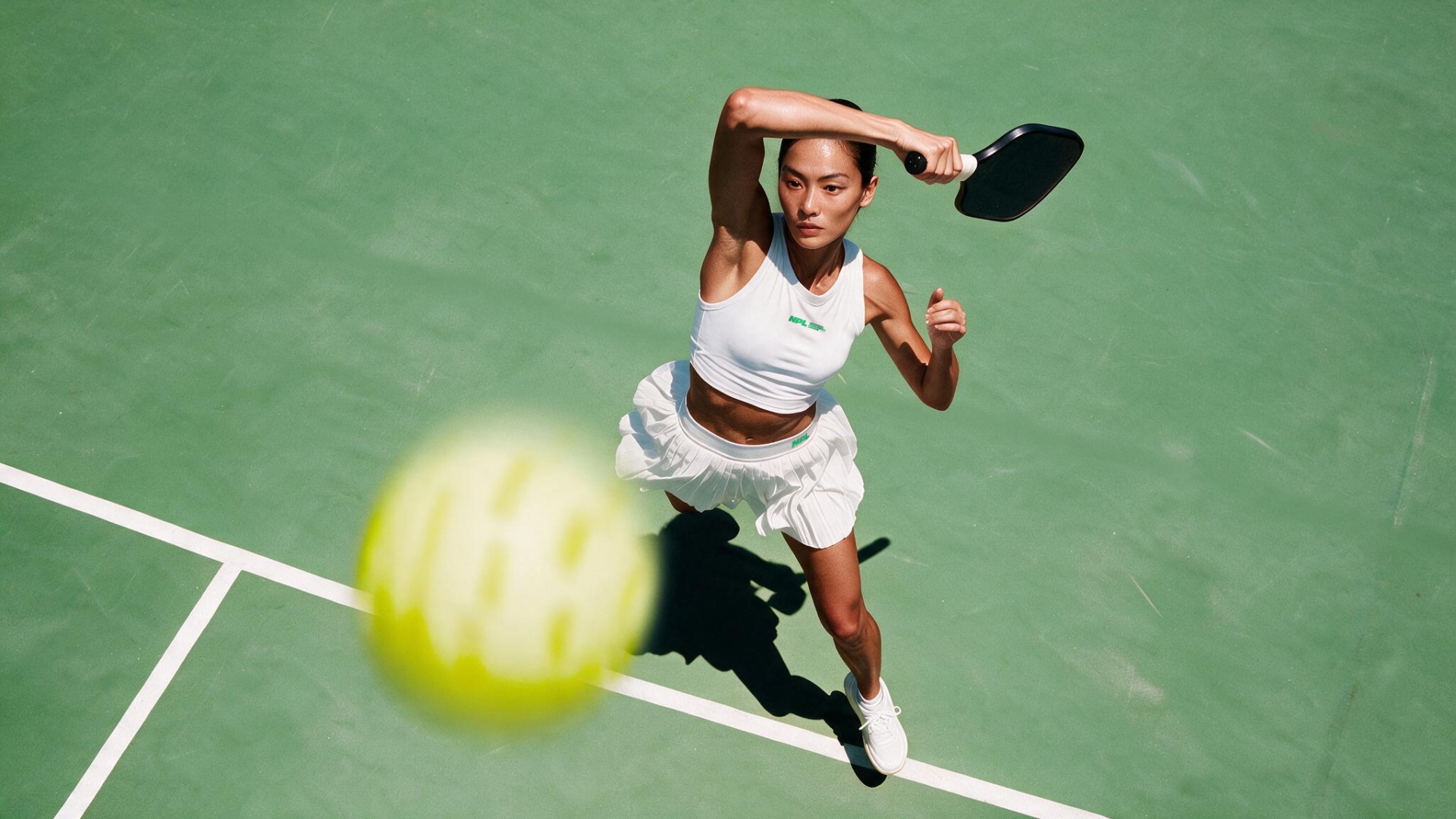 NPL player on court